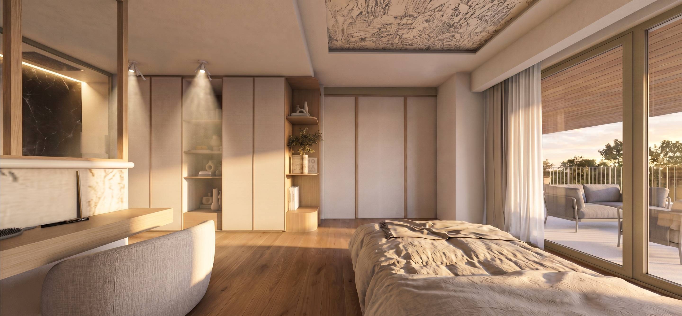 Second bathroom in 4-bedroom new-build penthouse, La Calerita, Fuengirola