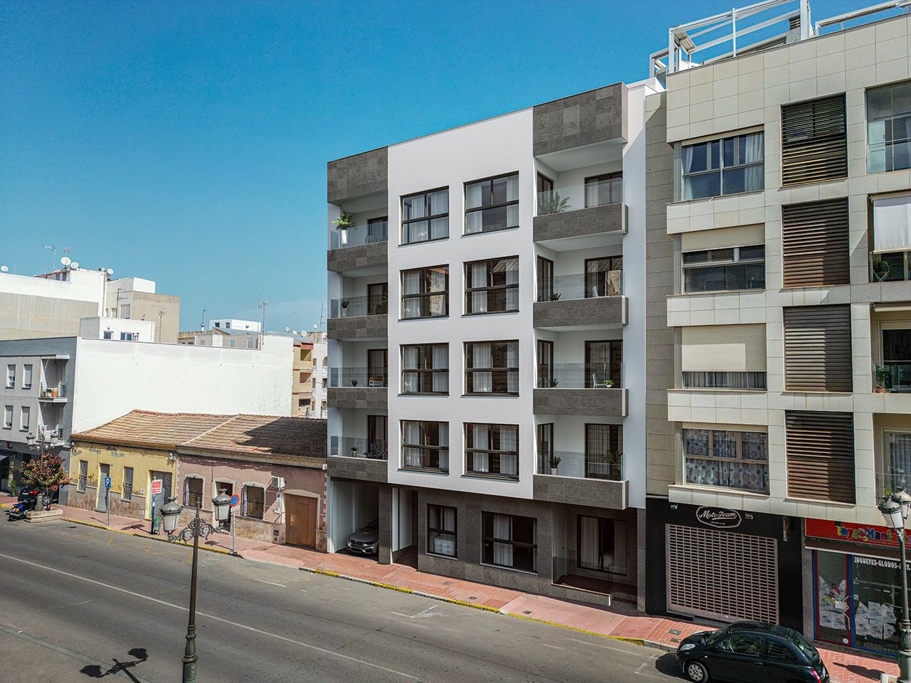 Floor plan of the 2-bedroom penthouse in CENTRO