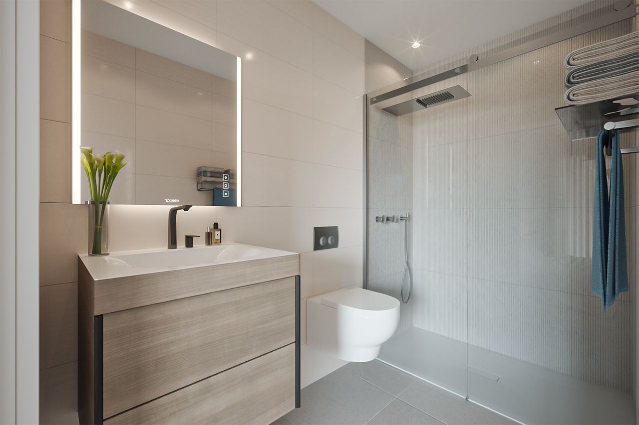 Bathroom in penthouse, CENTRO