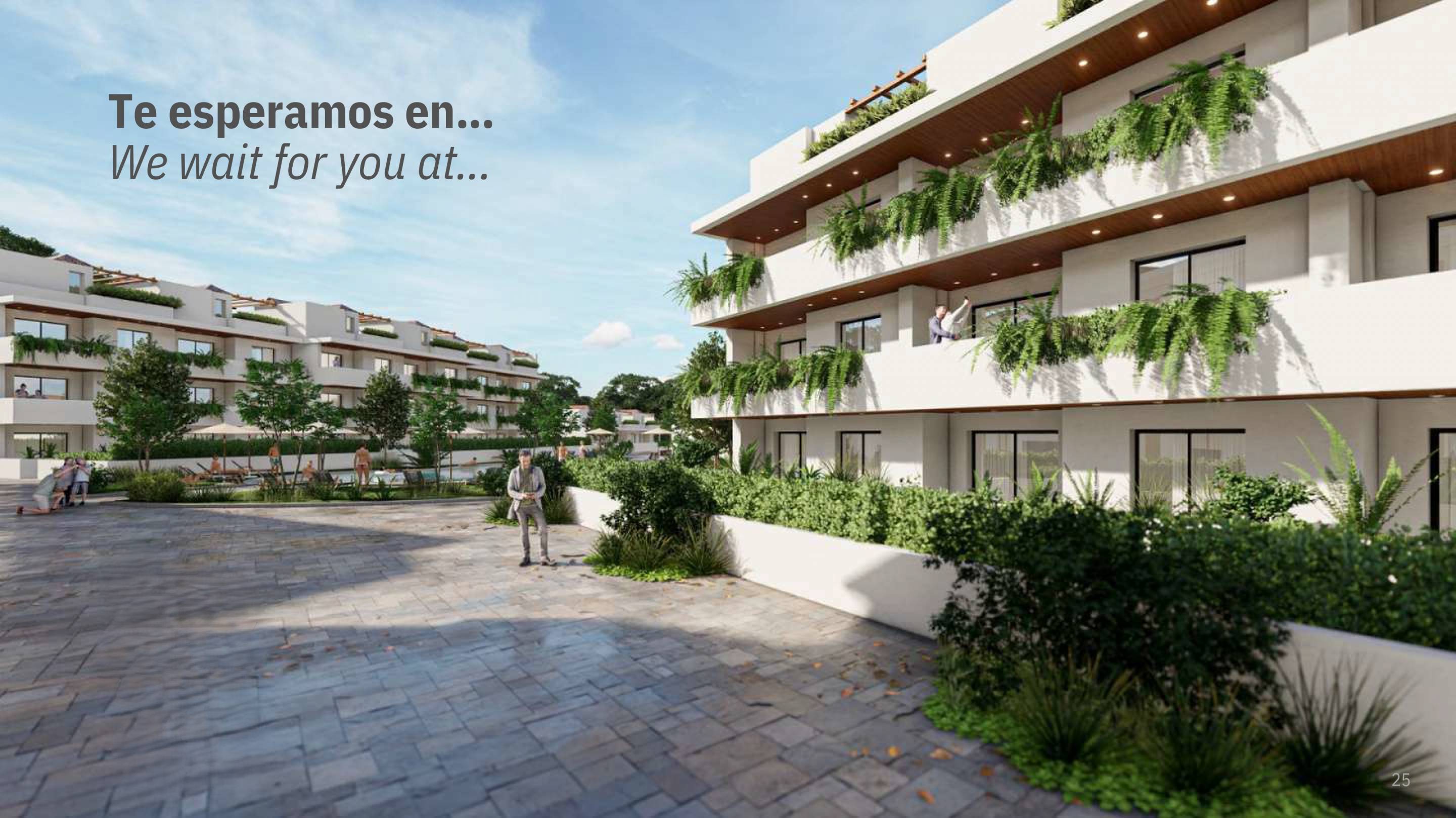 Development exterior showing second floor level, Torrenueva, Mijas