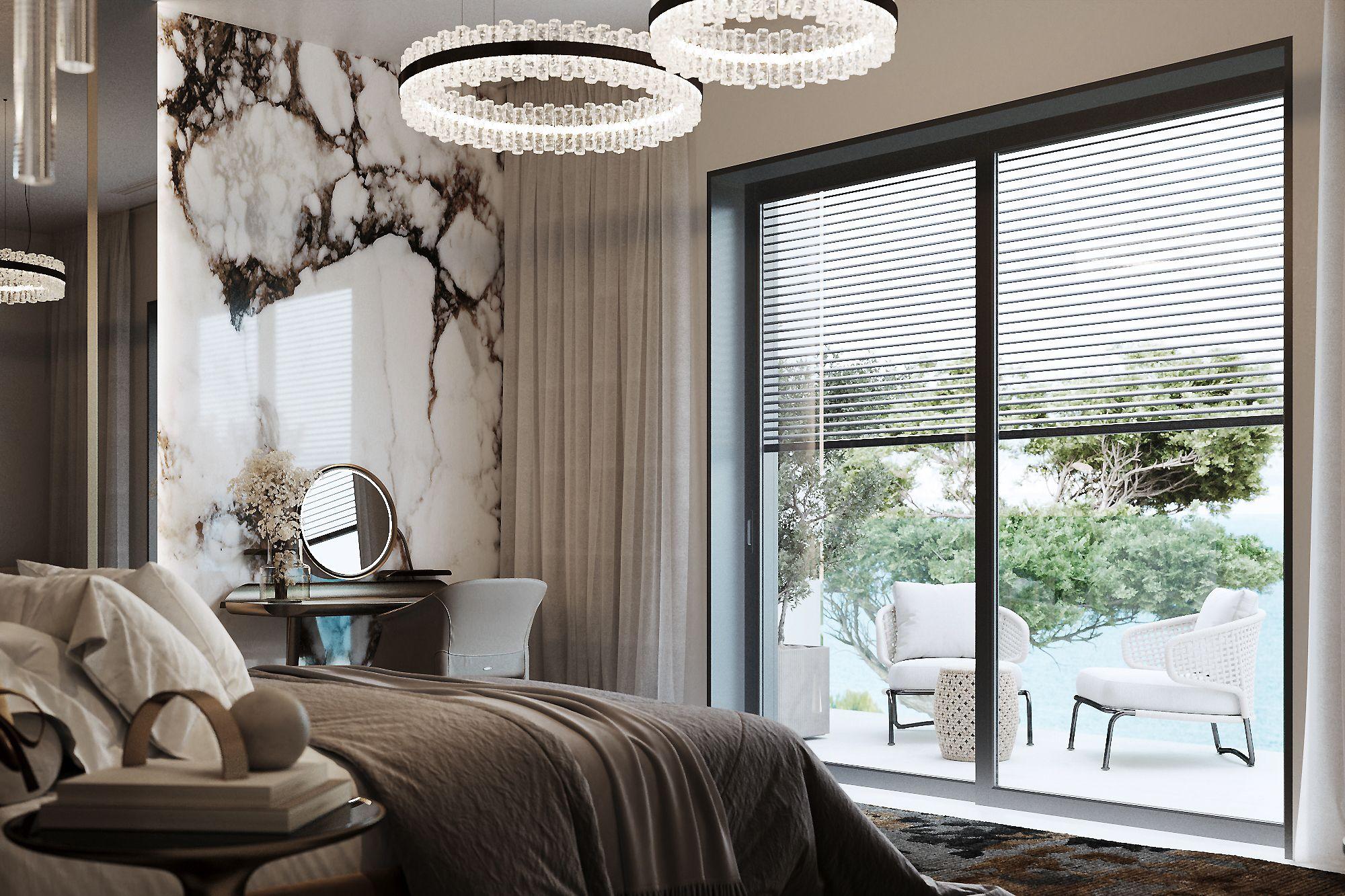 Solarium terrace with views over surrounding hills, Finestrat Hills villa