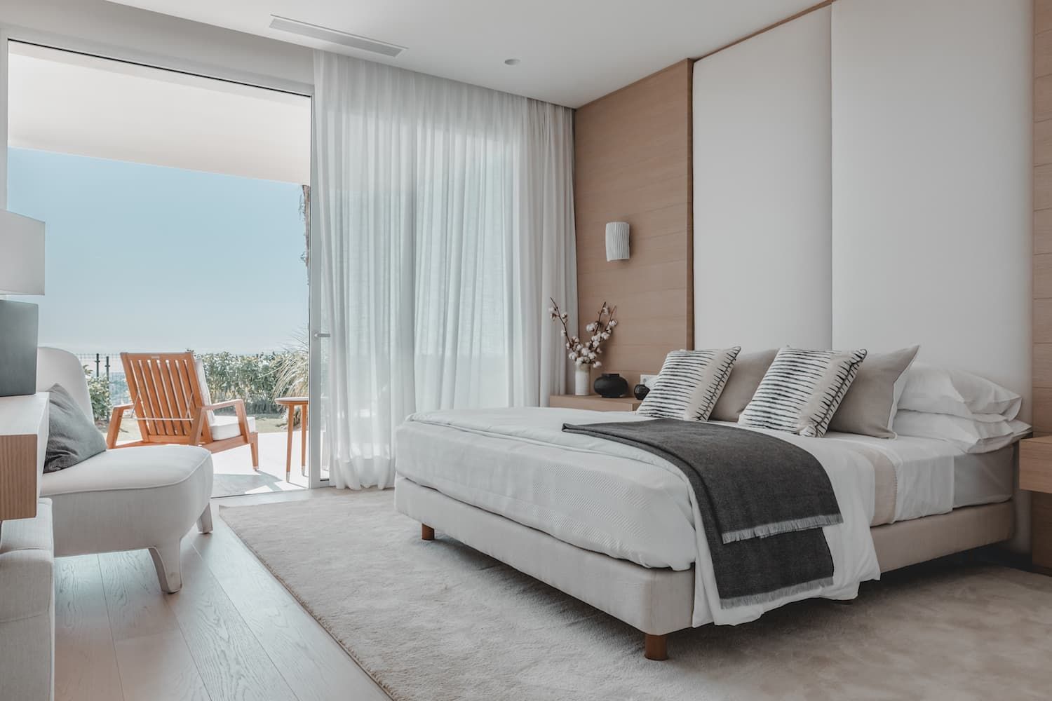 Communal gardens in new-build development, Montemayor-Marbella Club, Benahavis