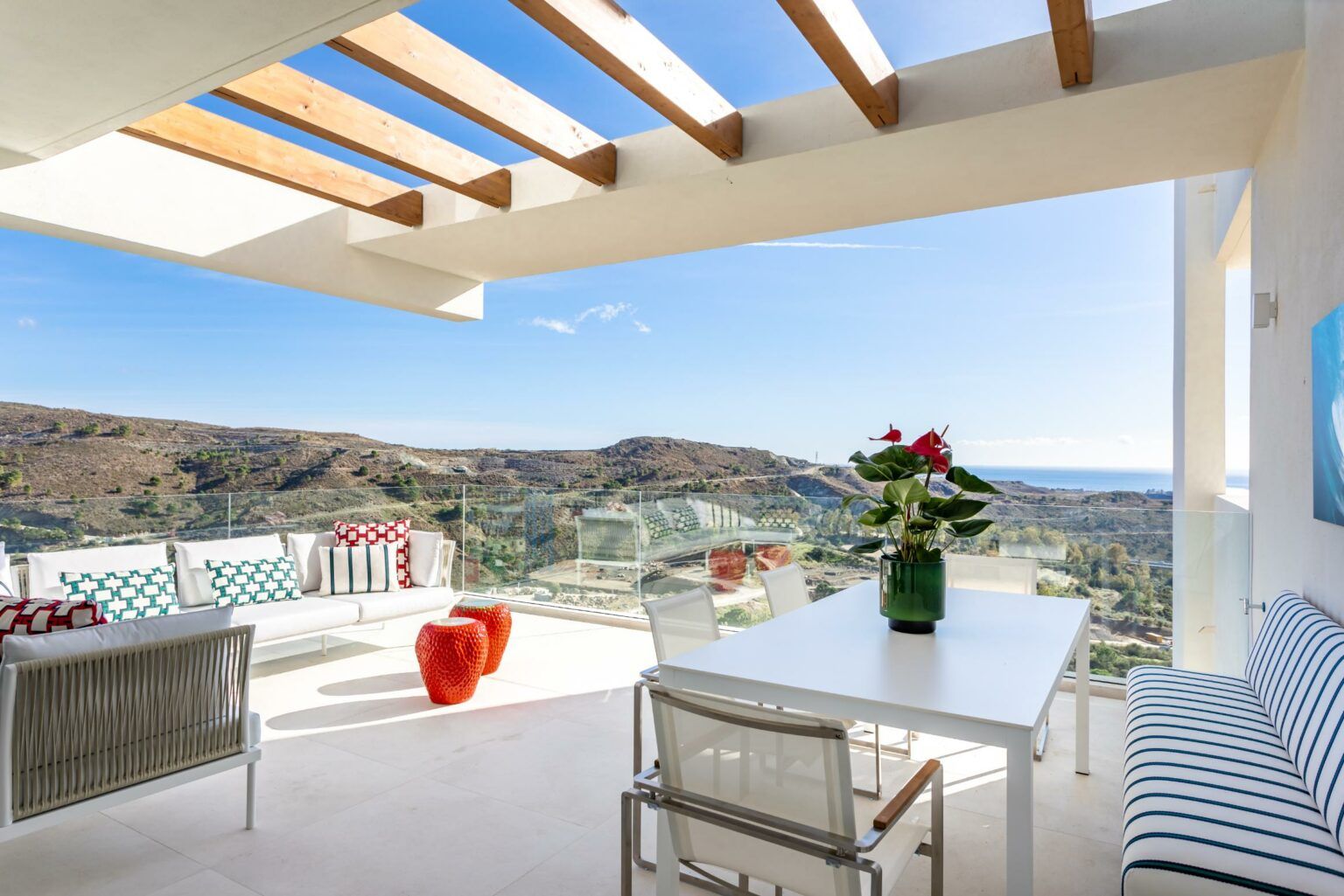 Development exterior showing landscaping, Montemayor-Marbella Club, Benahavis