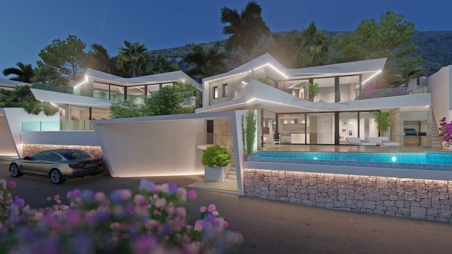 Bathroom in 3-bedroom new-build villa, Alcassar, Benitachell