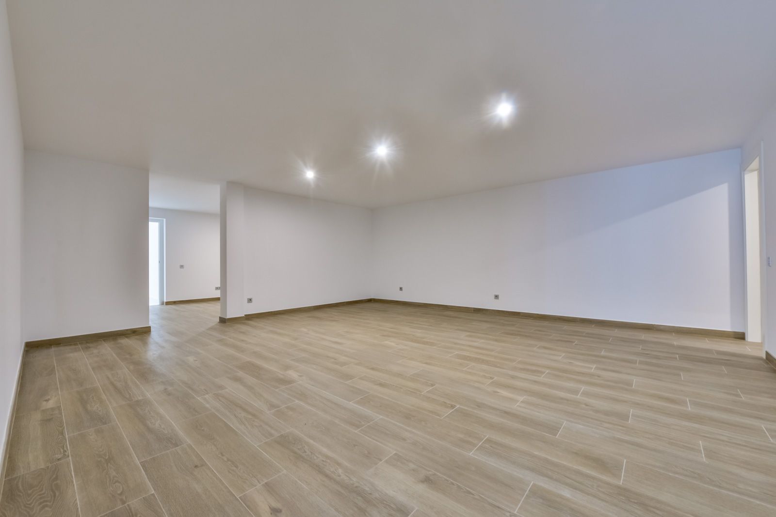 Garage interior of new-build villa in Golf Bahía, Finestrat