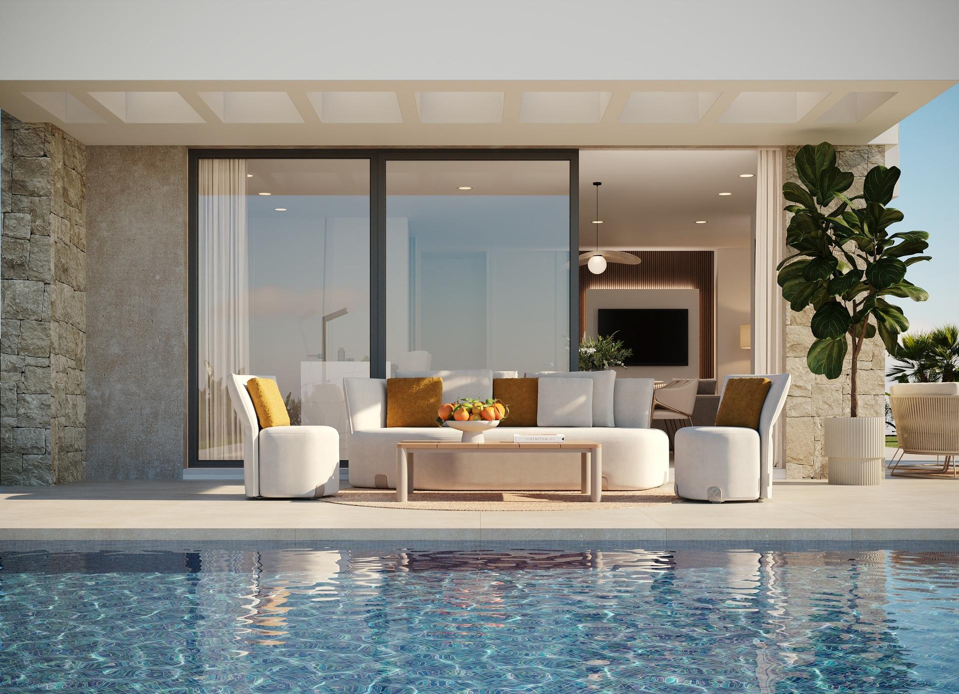 Plot and garden area of new-build villa, Balcón de Finestrat