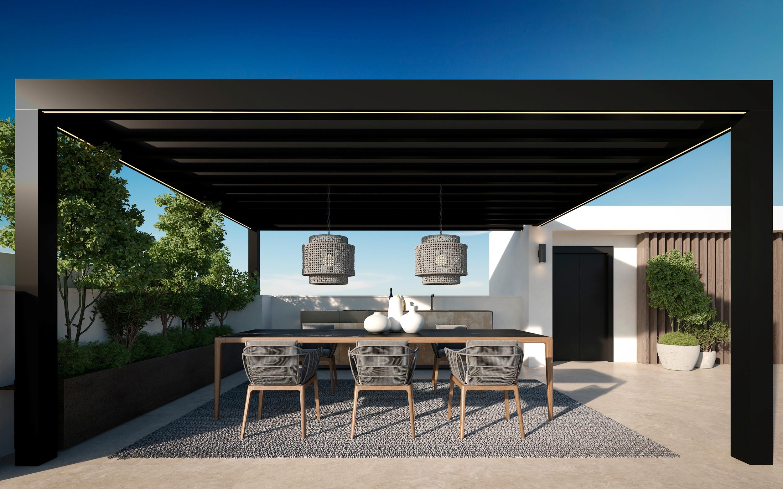 Ground floor living area in 4-bedroom villa, San Pedro de Alcántara, Marbella