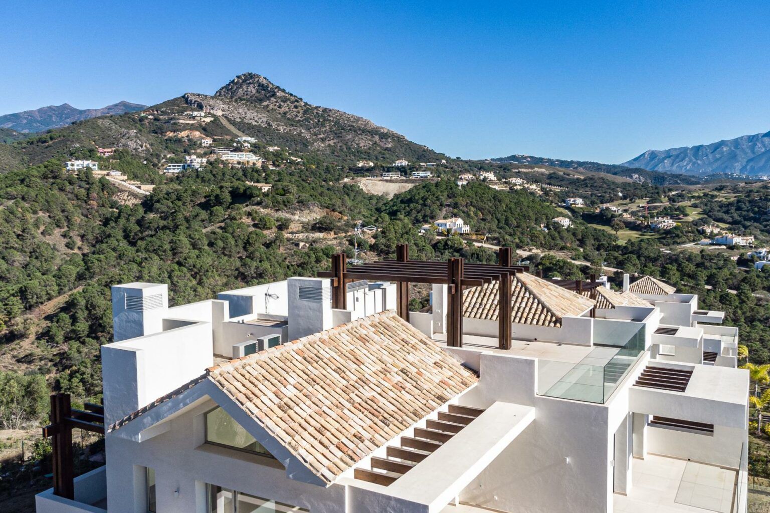 Pool area with surrounding terrace, Montemayor-Marbella Club, Benahavis