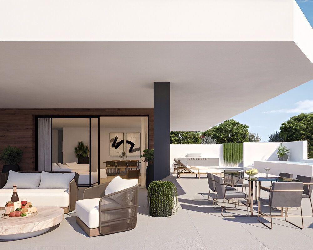 Hallway or entrance in 3-bedroom new-build apartment, El Higuerón, Fuengirola