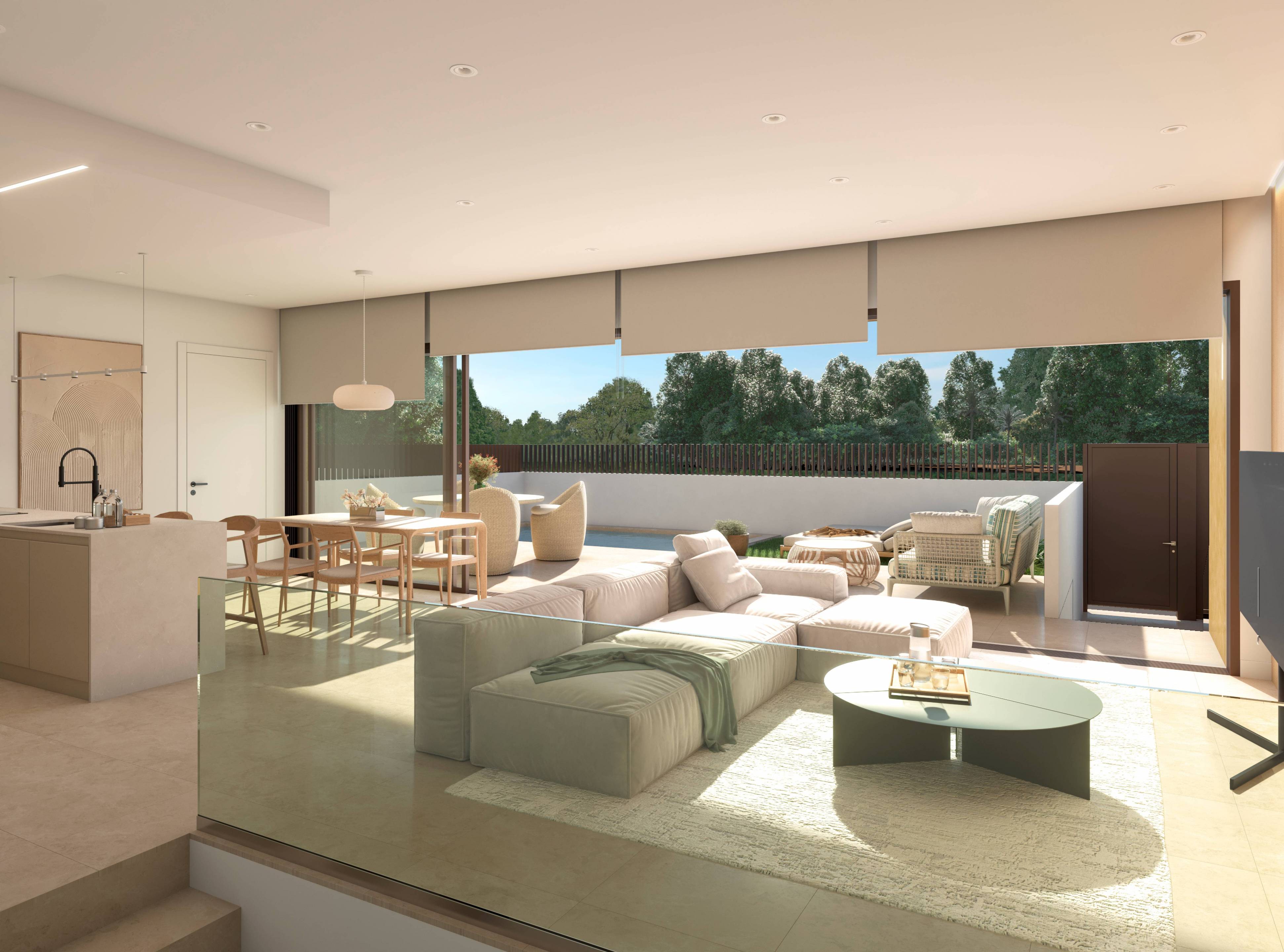Utility area in 3-bedroom new-build villa, Dolores, Alicante