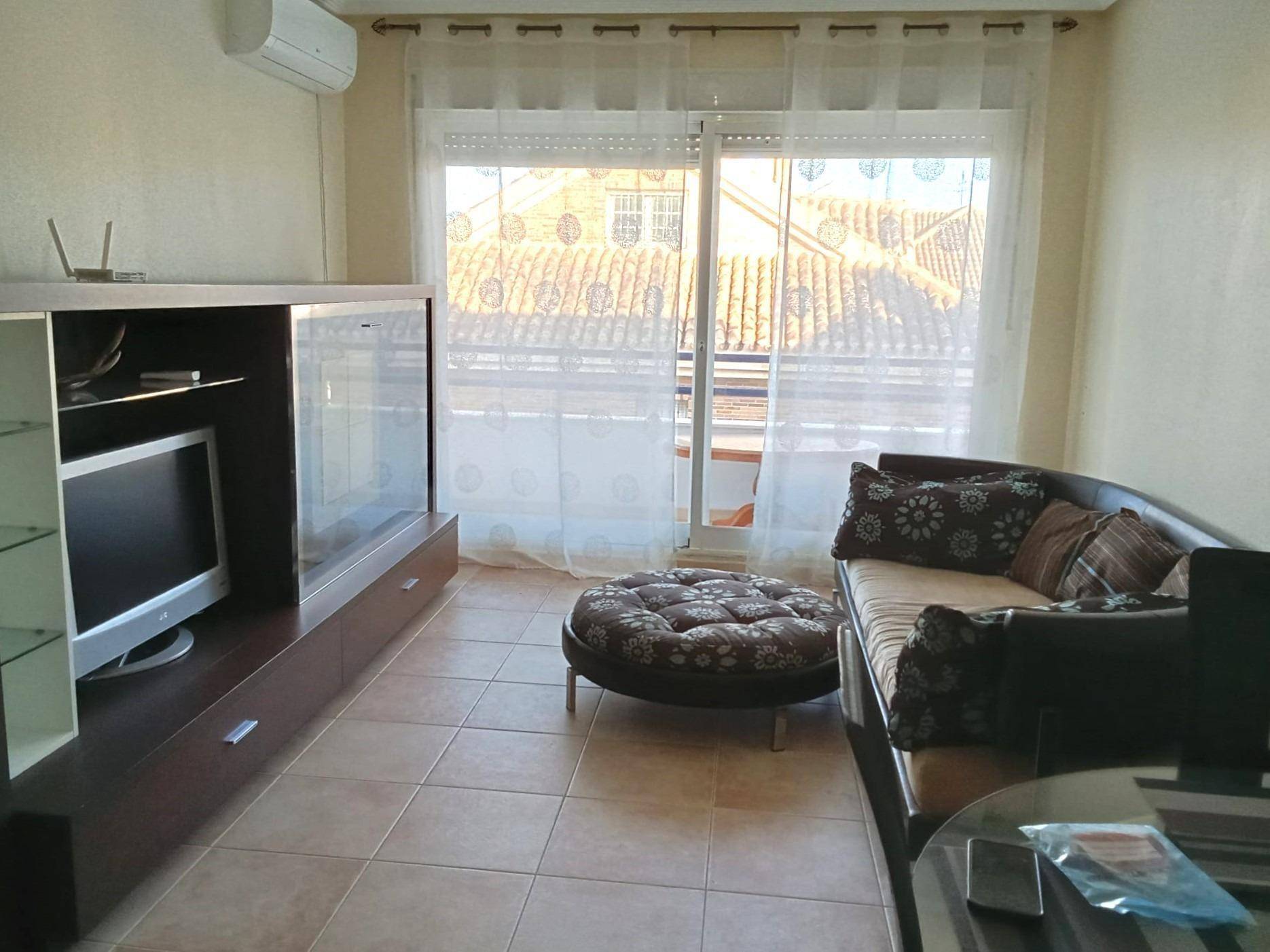 Second bedroom with built-in wardrobes in penthouse, La Veleta, Torrevieja