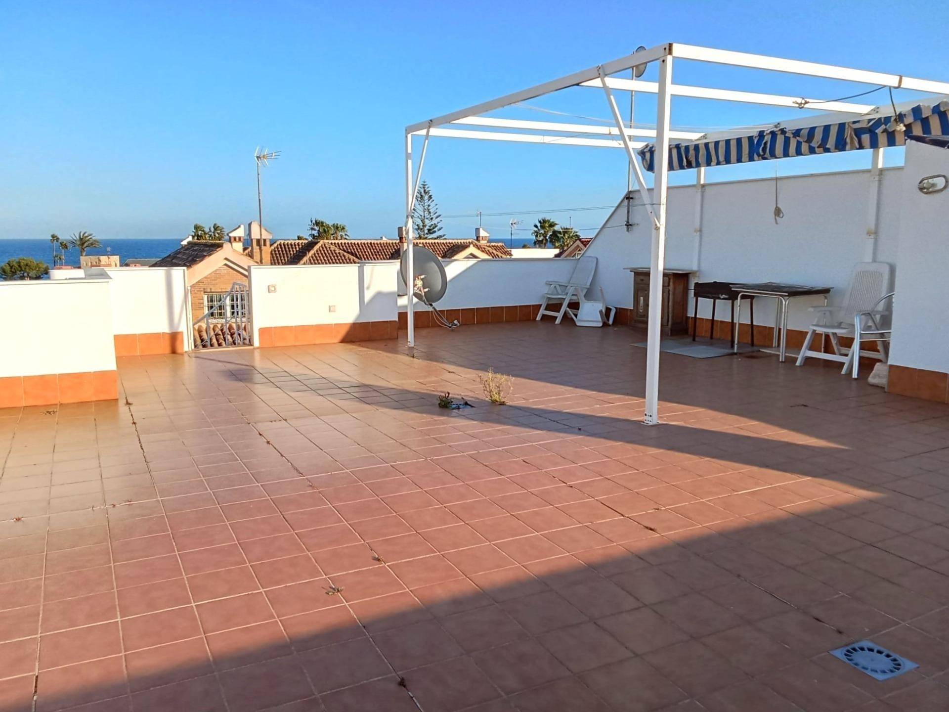 Living room in 3-bedroom penthouse, La Veleta, Torrevieja