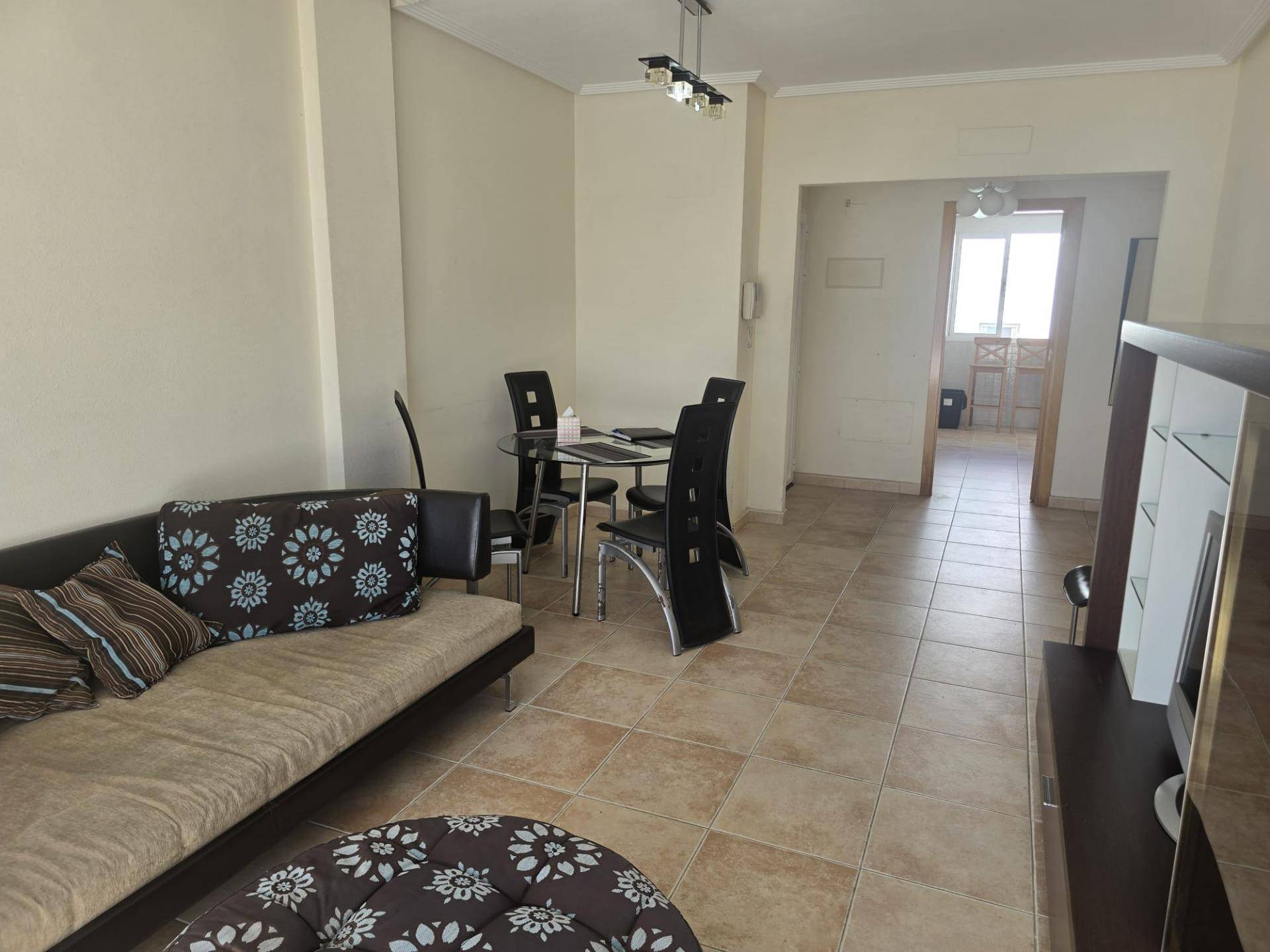 Kitchen storage and countertop, penthouse in La Veleta, Torrevieja