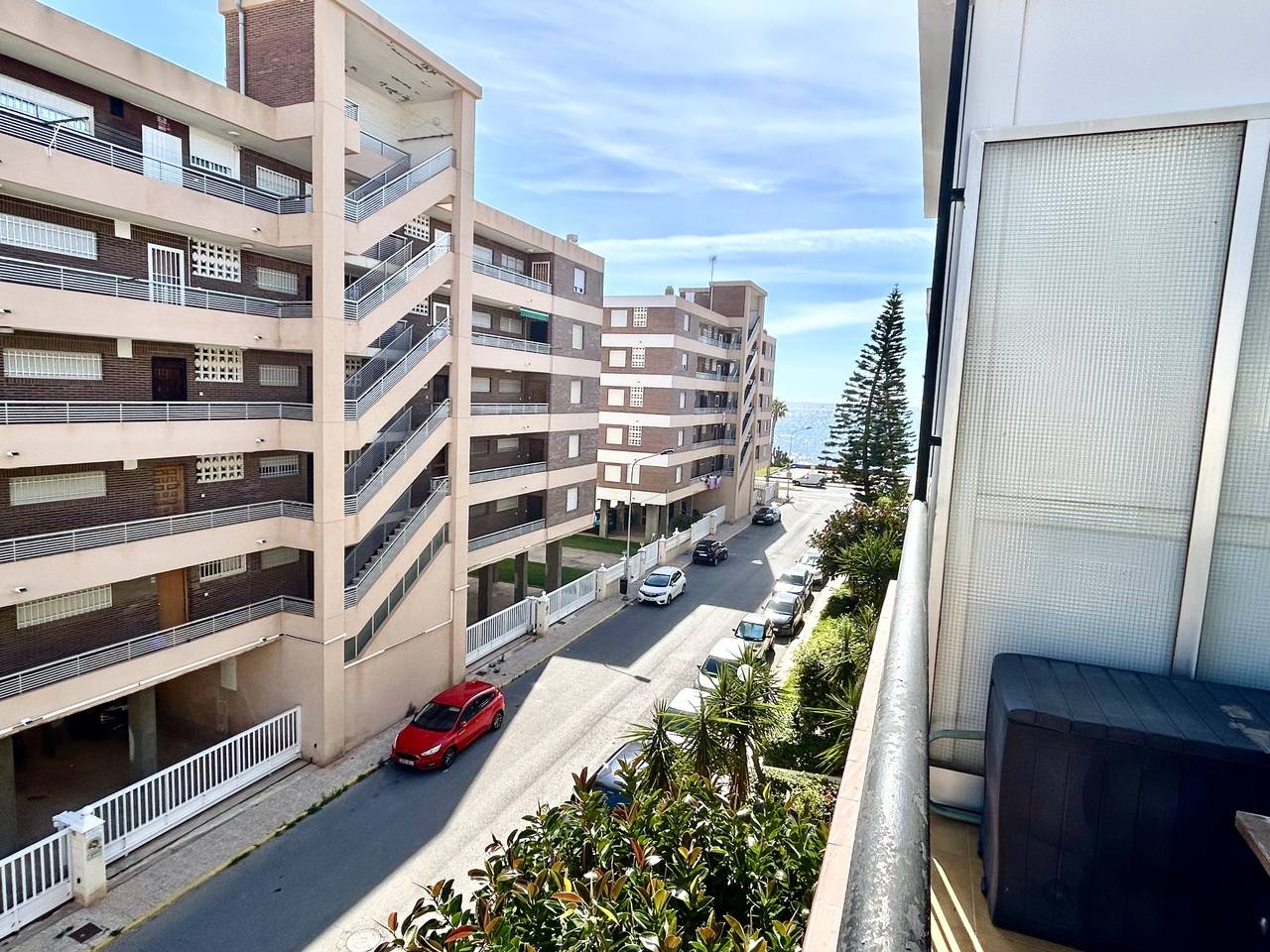 Window view in 1-bedroom apartment, Centro, Torrevieja