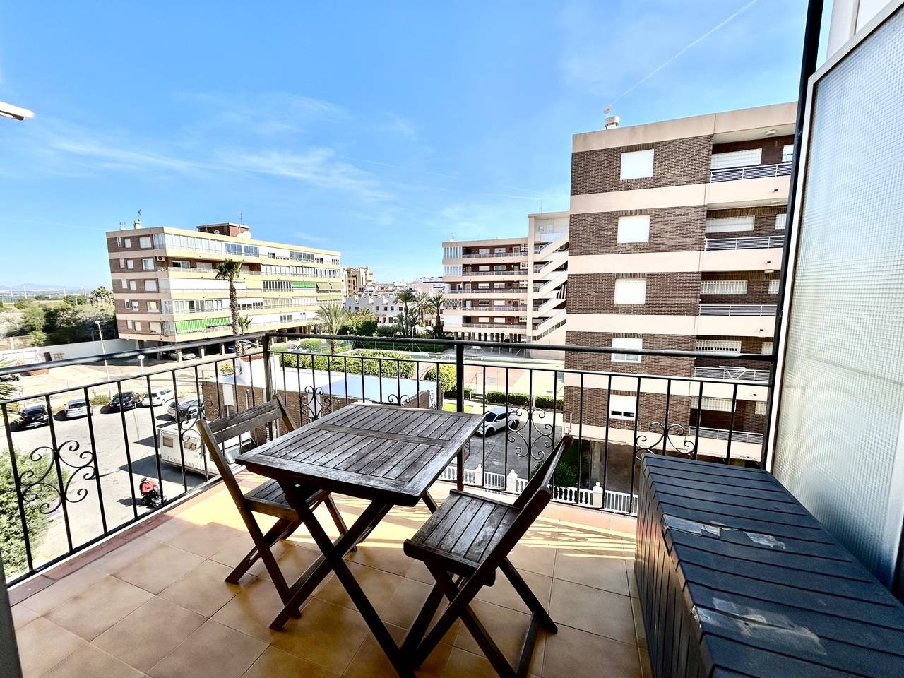 Door and entrance detail in 1-bedroom apartment, Centro, Torrevieja