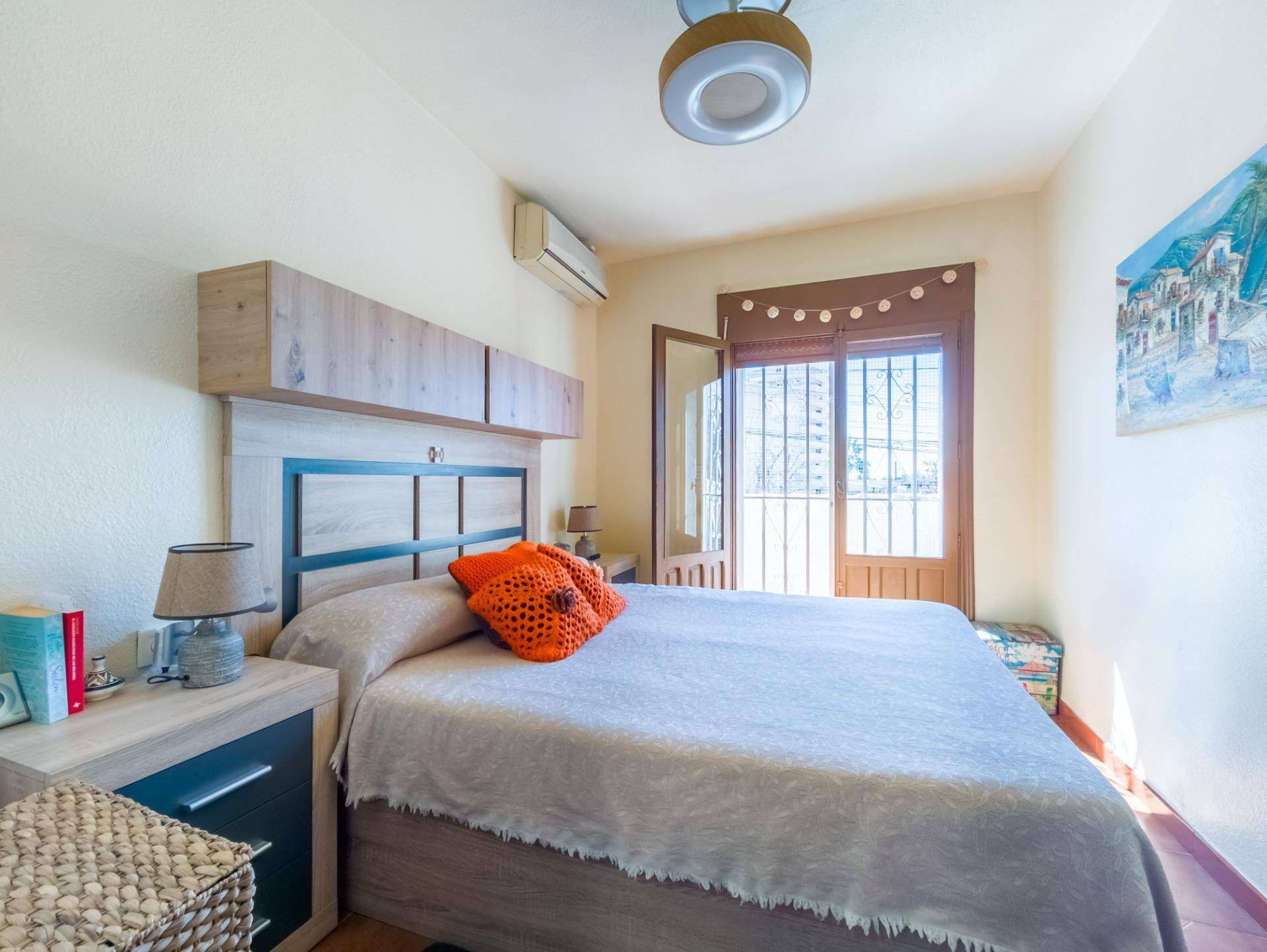 Third bedroom on upper floor, 3-bedroom villa, Playa del Cura
