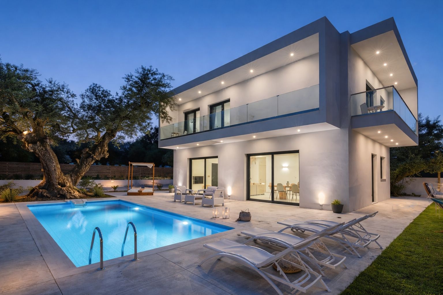 Development render of new-build villa in Whater Gardens, Estepona