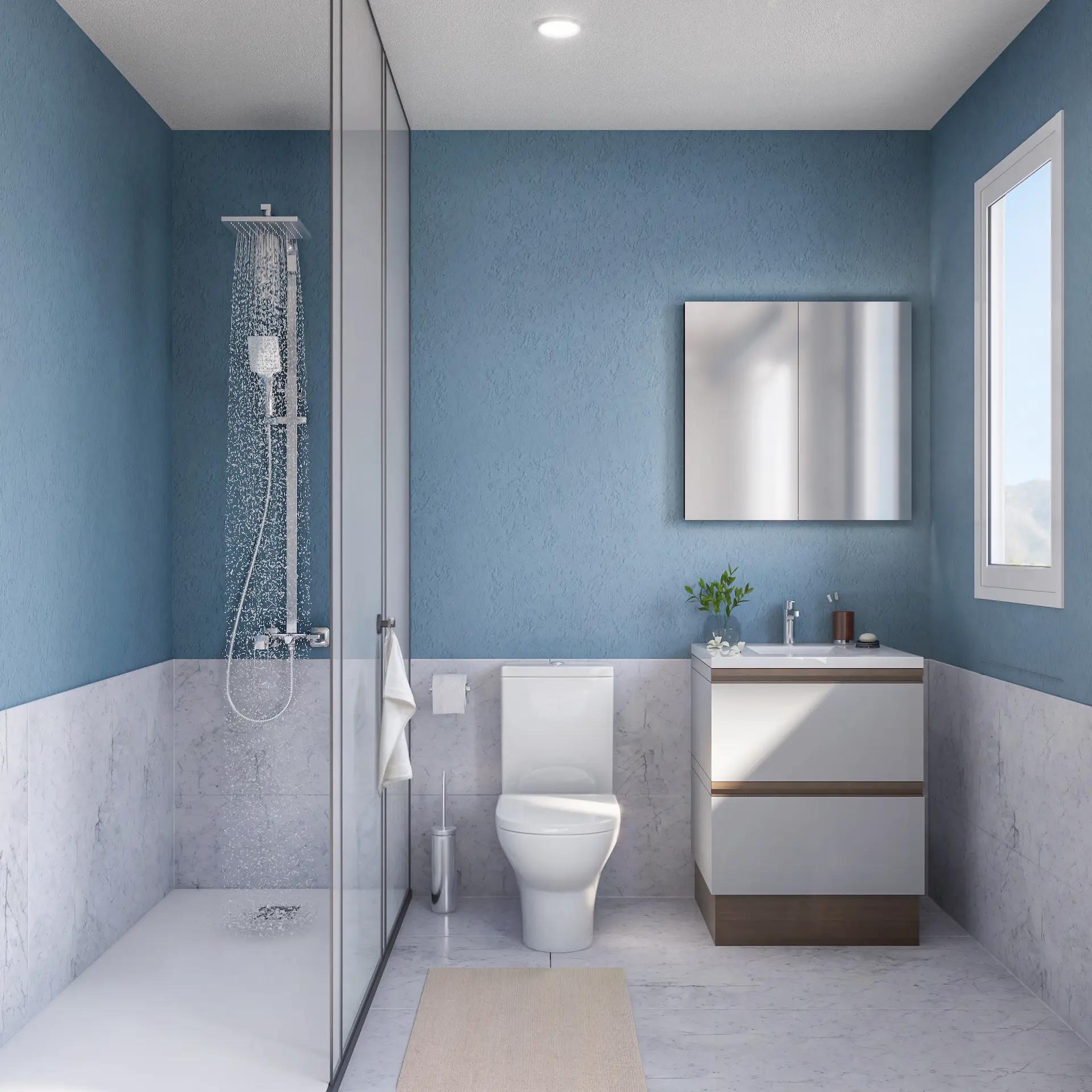 Main bedroom in 3-bedroom new-build apartment, Playa de los Boliches, Fuengirola