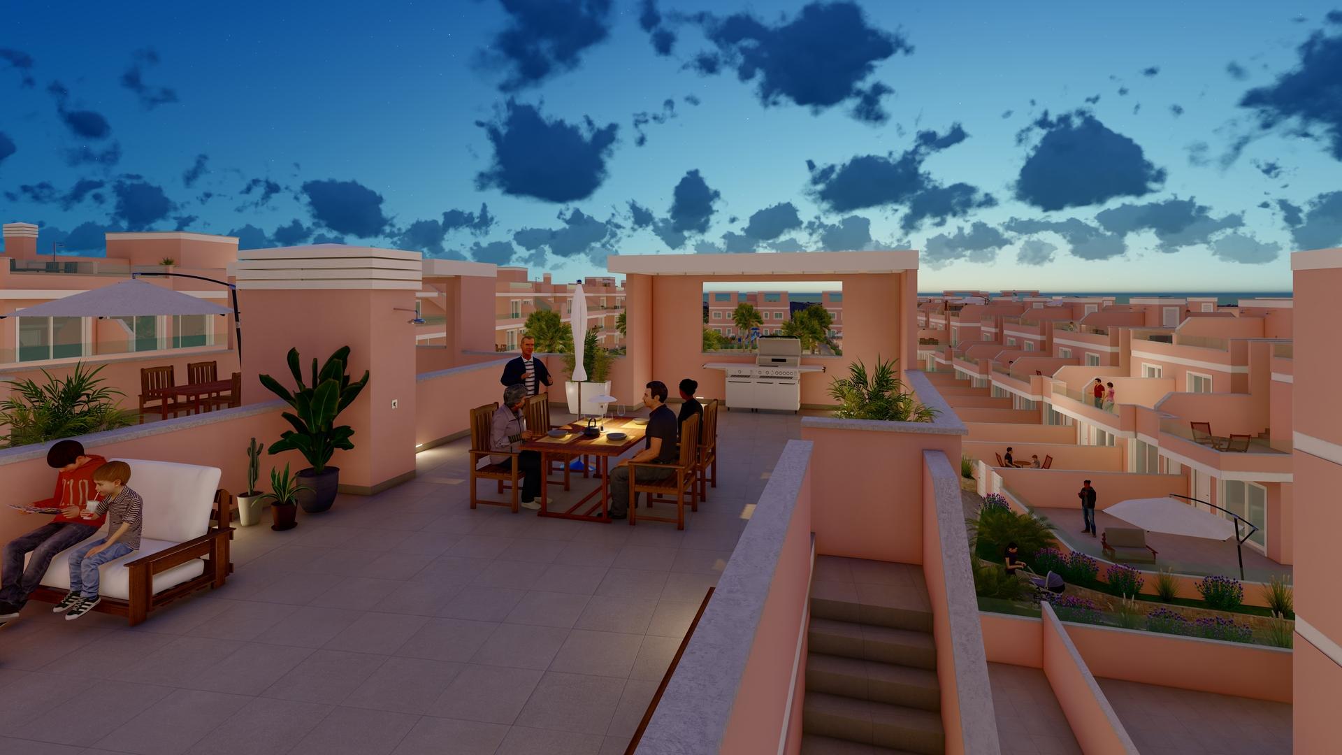 Hallway of the apartment in Zona Pueblo, Pilar De La Horadada (view 32)