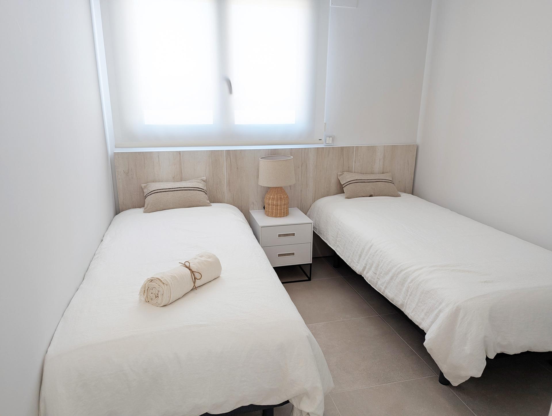 Building exterior, new-build development in L'Almadrava-L'Estanyò, Denia