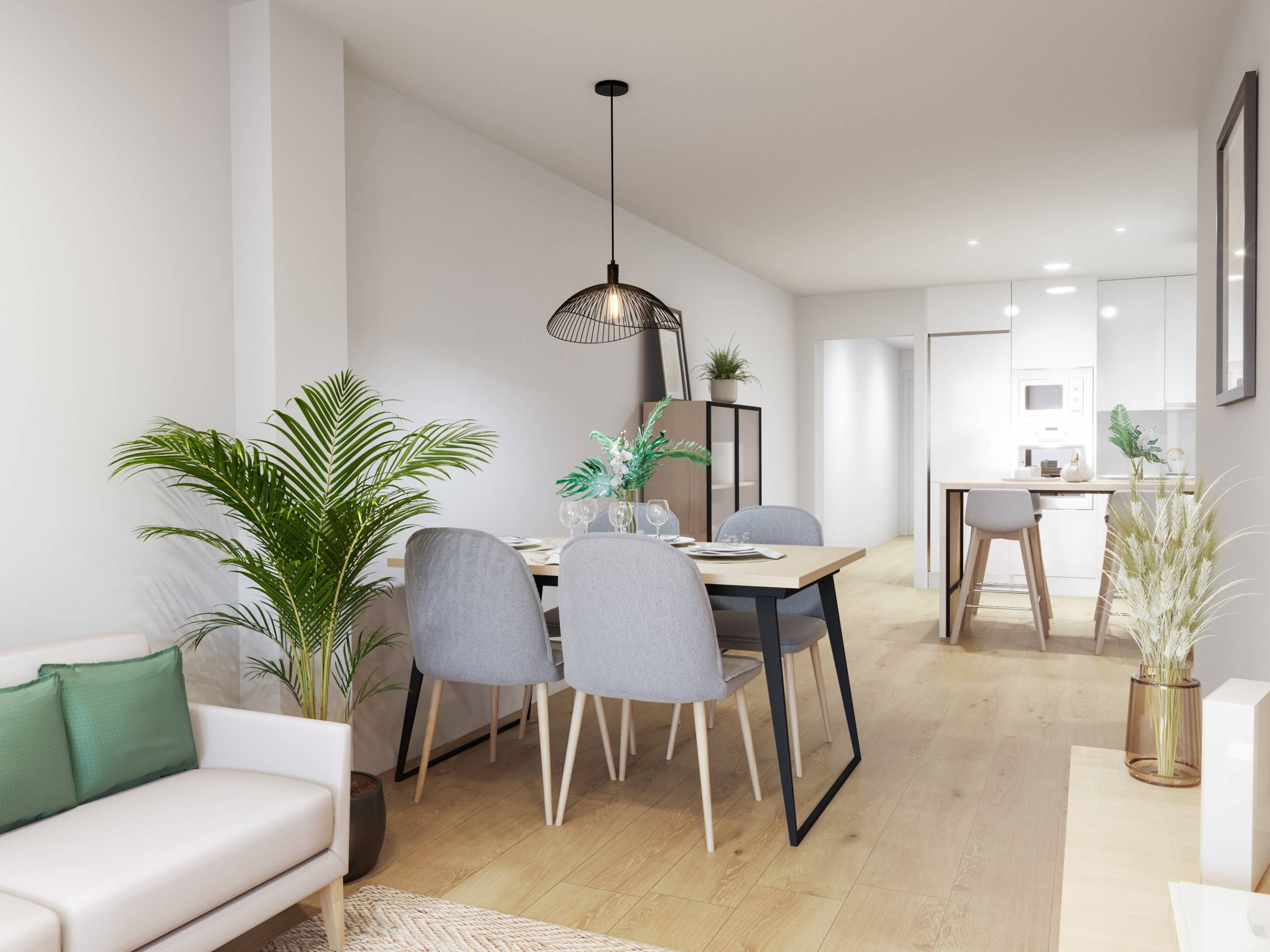 Corridor and lift interior in new-build building, Centro, Torrevieja