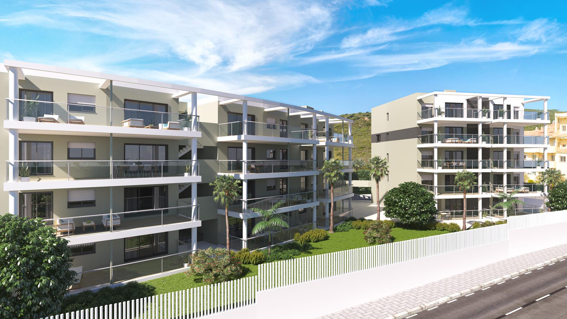 Lobby and lift area in new-build development, Chullera, Manilva