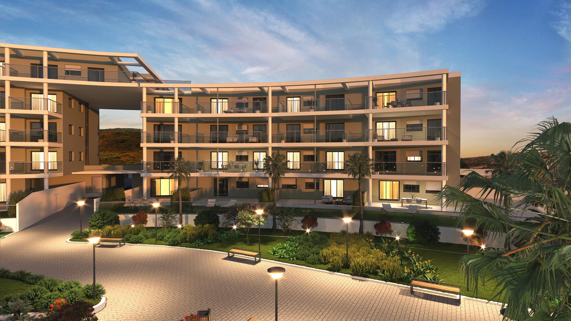 Underground parking space in new-build development, Chullera