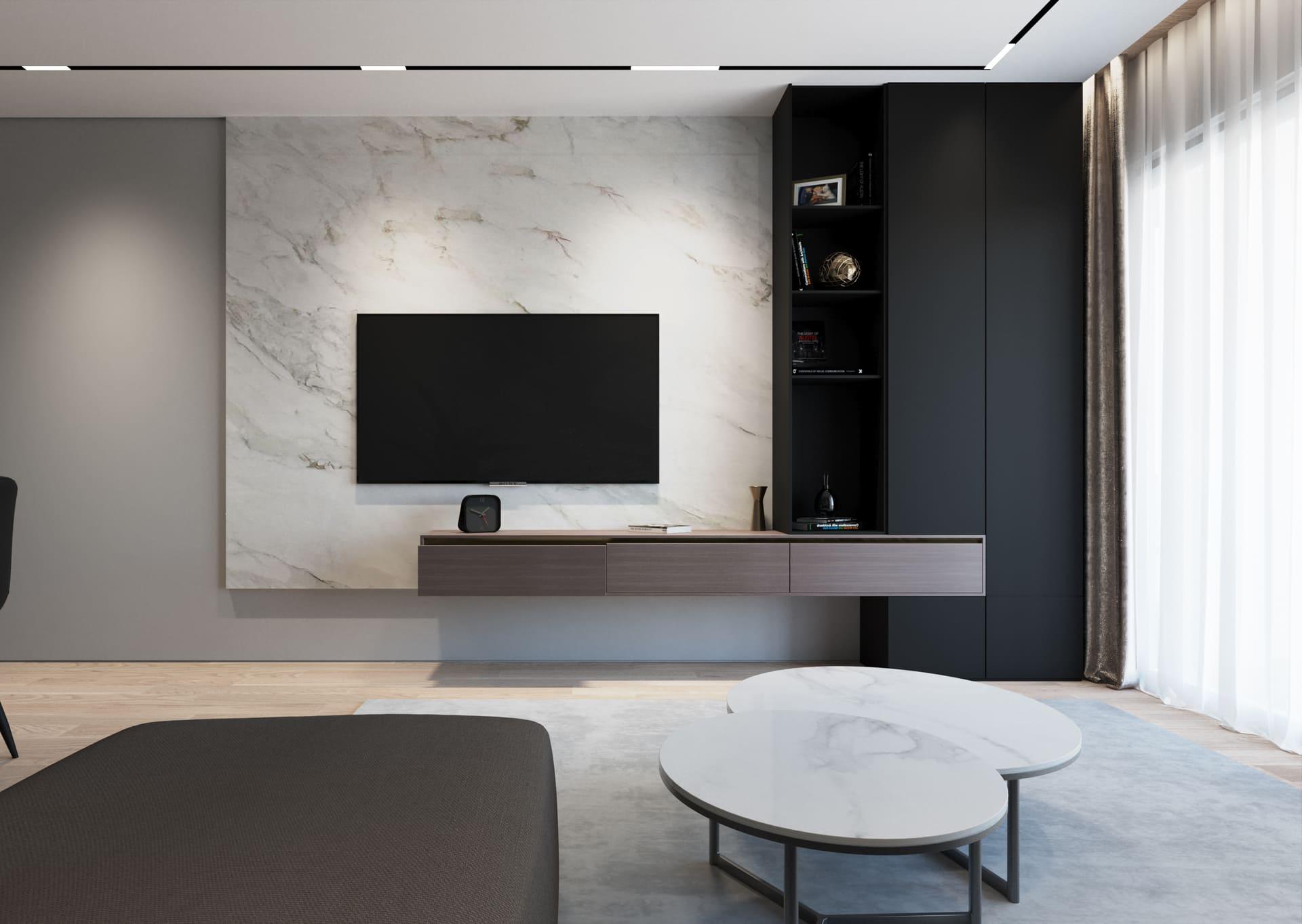 Another interior view of the apartment, Paseo maritimo