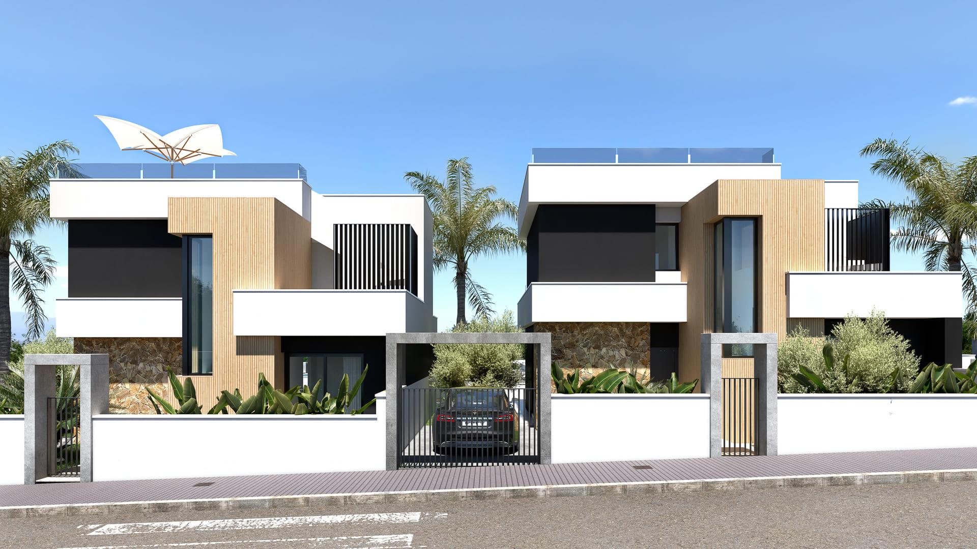 Upper floor landing in 3-bedroom villa, Lo Marabú, Rojales