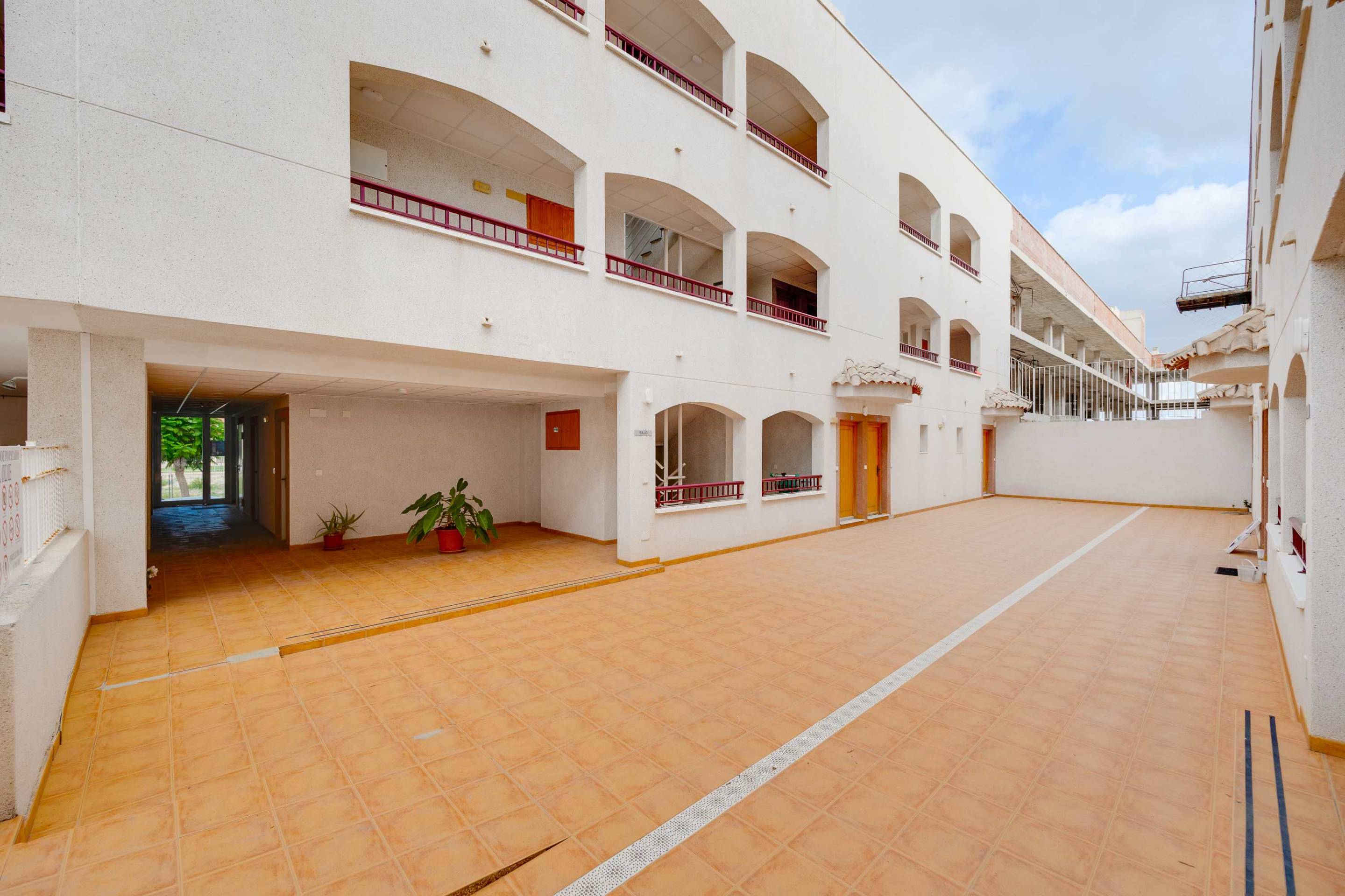 Living area in 2-bedroom apartment, San fulgencio pueblo