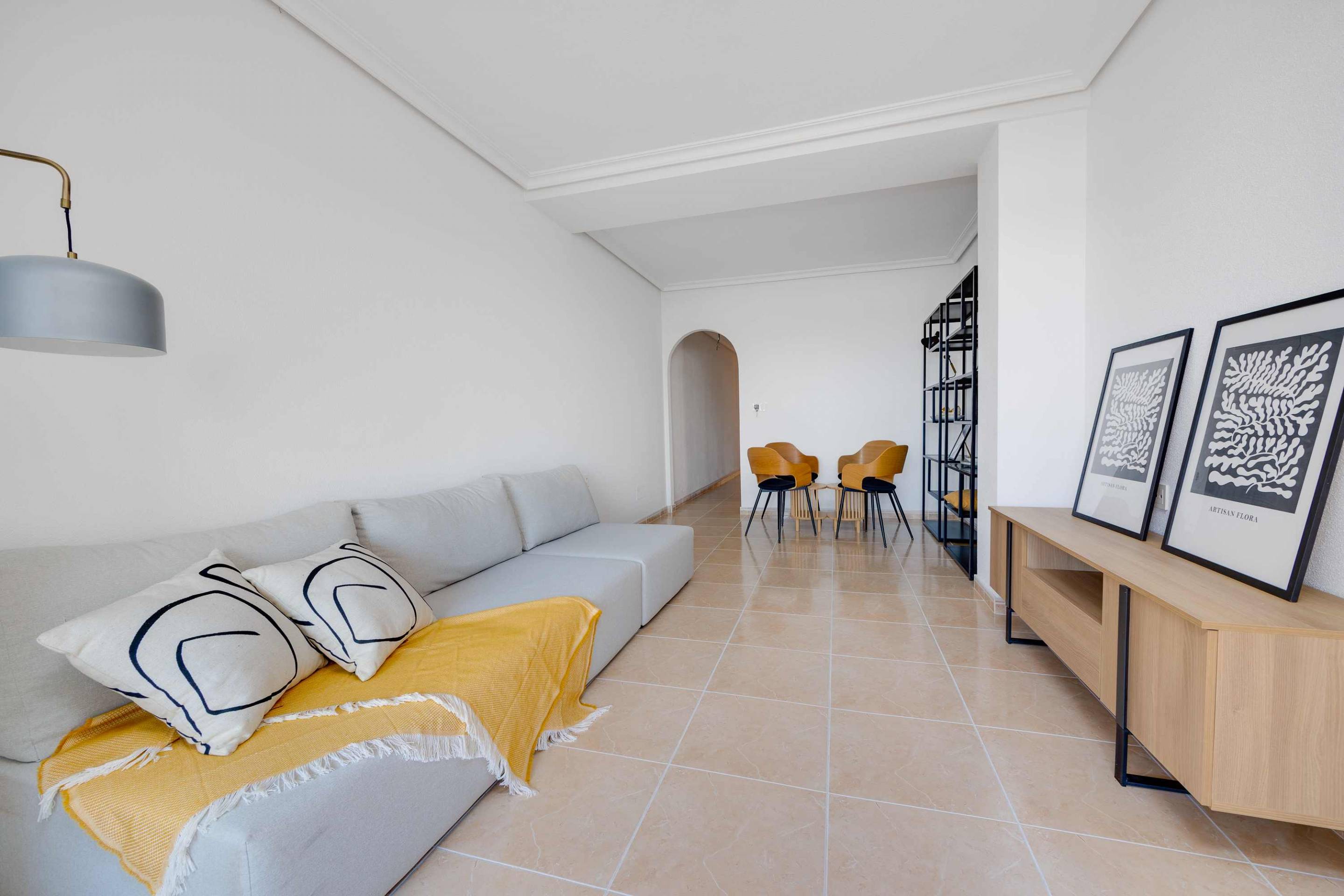 Bedroom in 2-bedroom apartment, San fulgencio pueblo