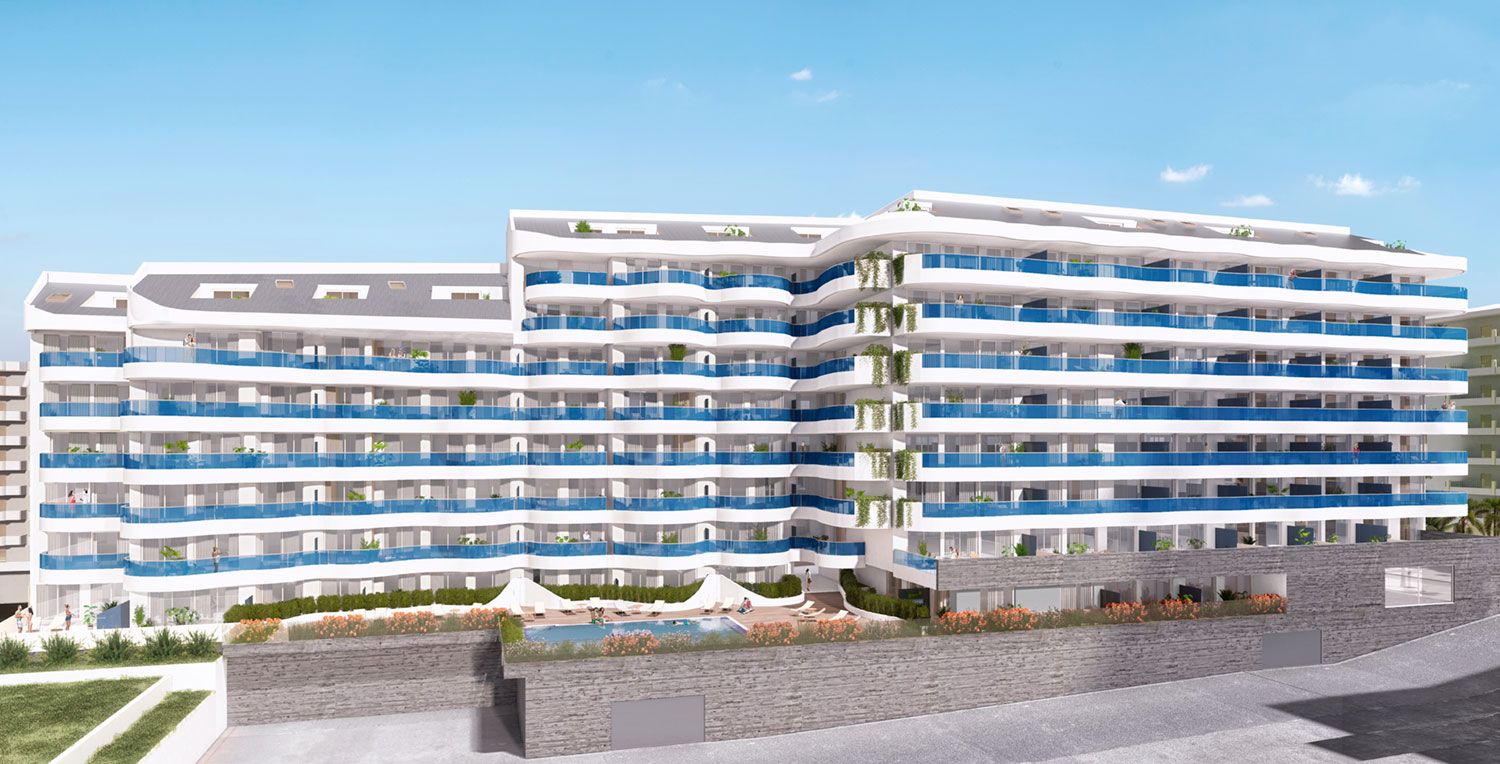 Entrance of the penthouse in Paseo maritimo rey de espana, Fuengirola