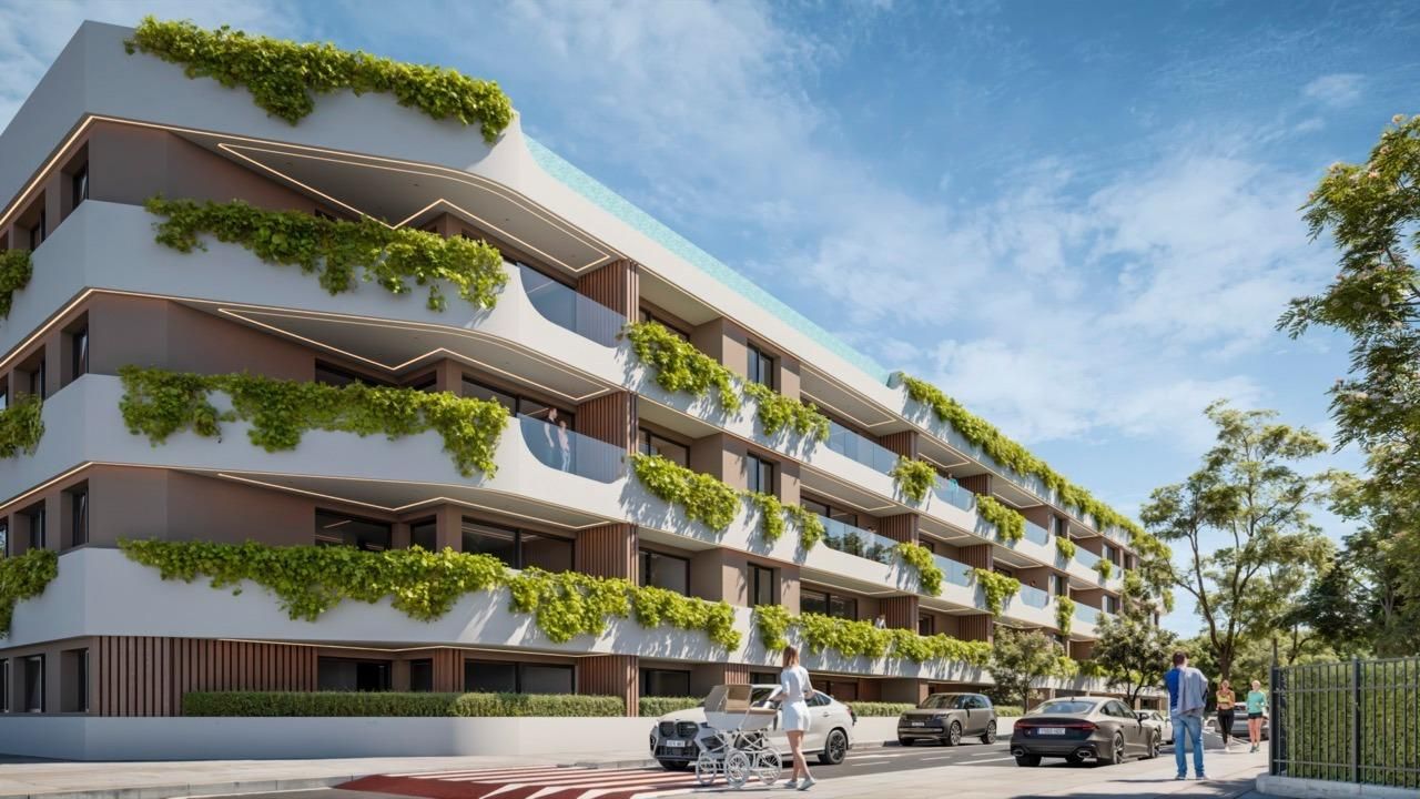 New-build apartment for sale in San Pedro de Alcántara, Costa del Sol - exterior view of development