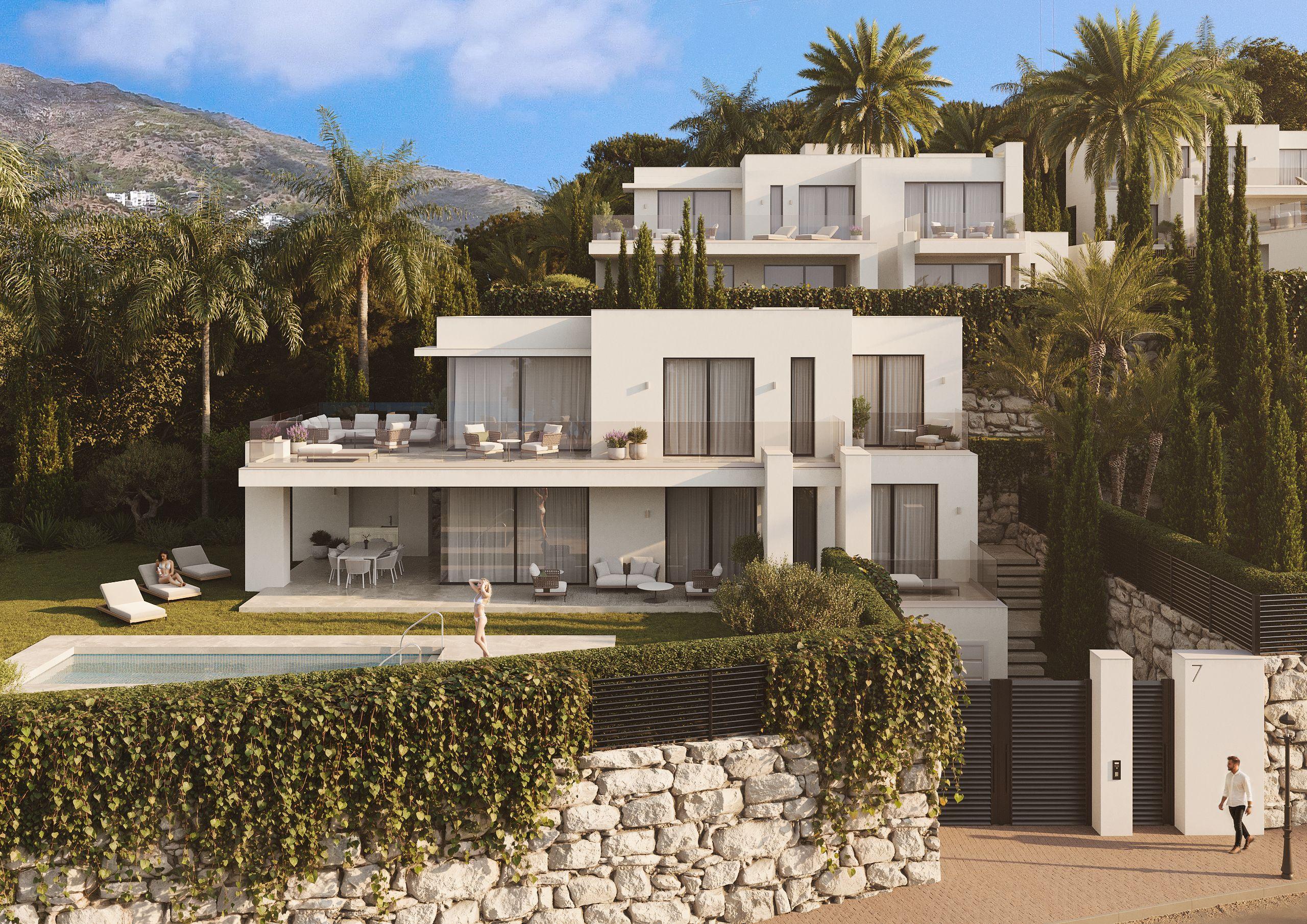 Fourth bedroom in 4-bedroom new-build villa, Mijas Pueblo