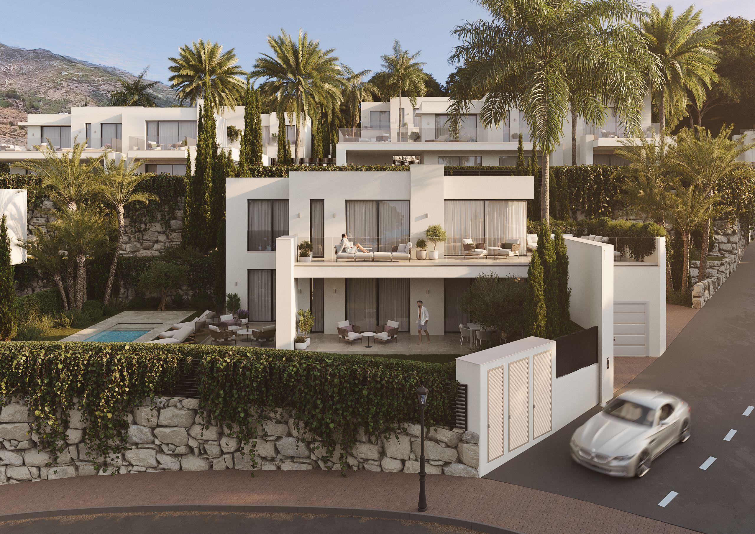 Third bathroom in 4-bedroom new-build villa, Mijas Pueblo