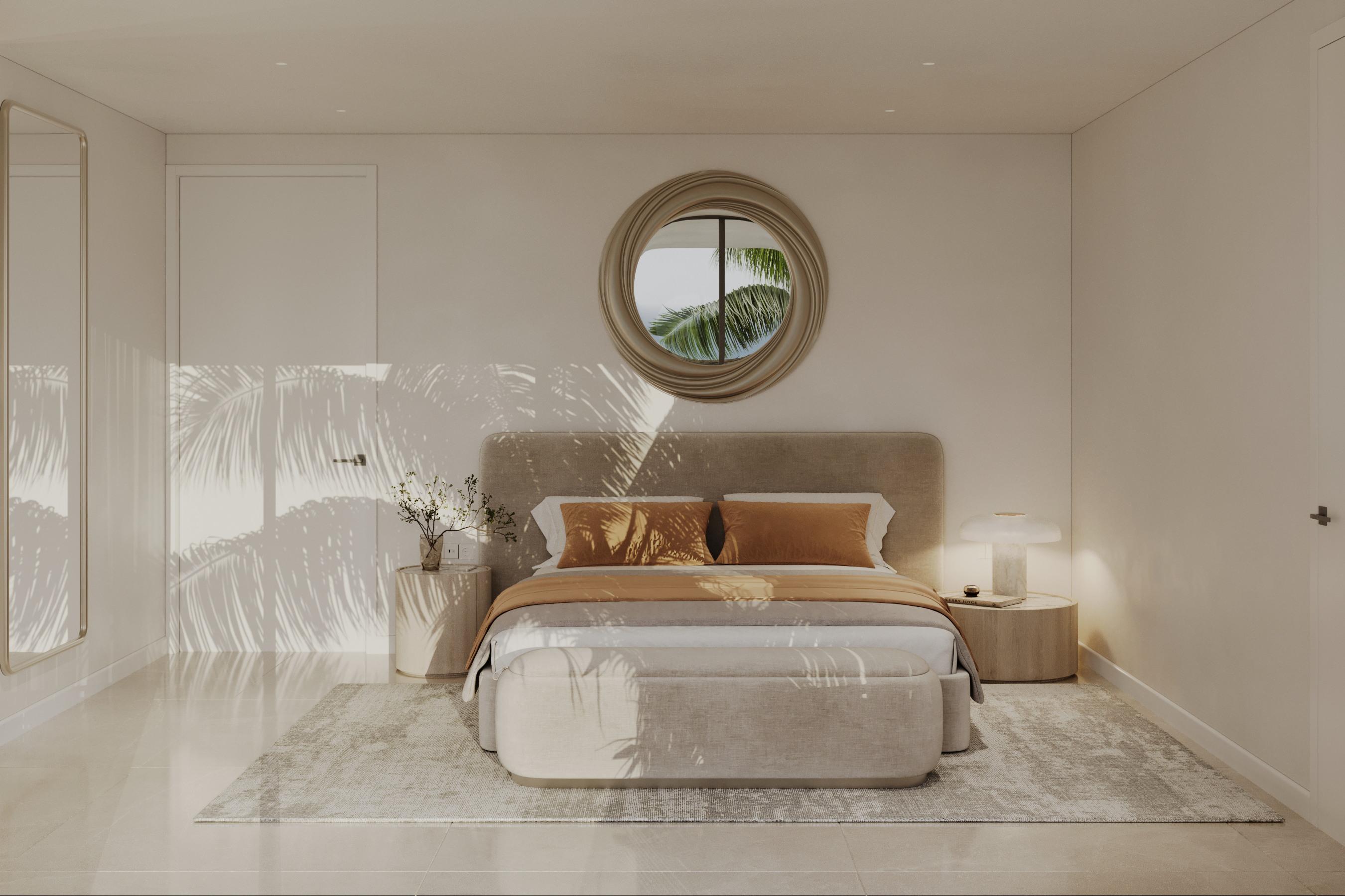 Upper floor or layout detail, new-build villa, Mijas Pueblo