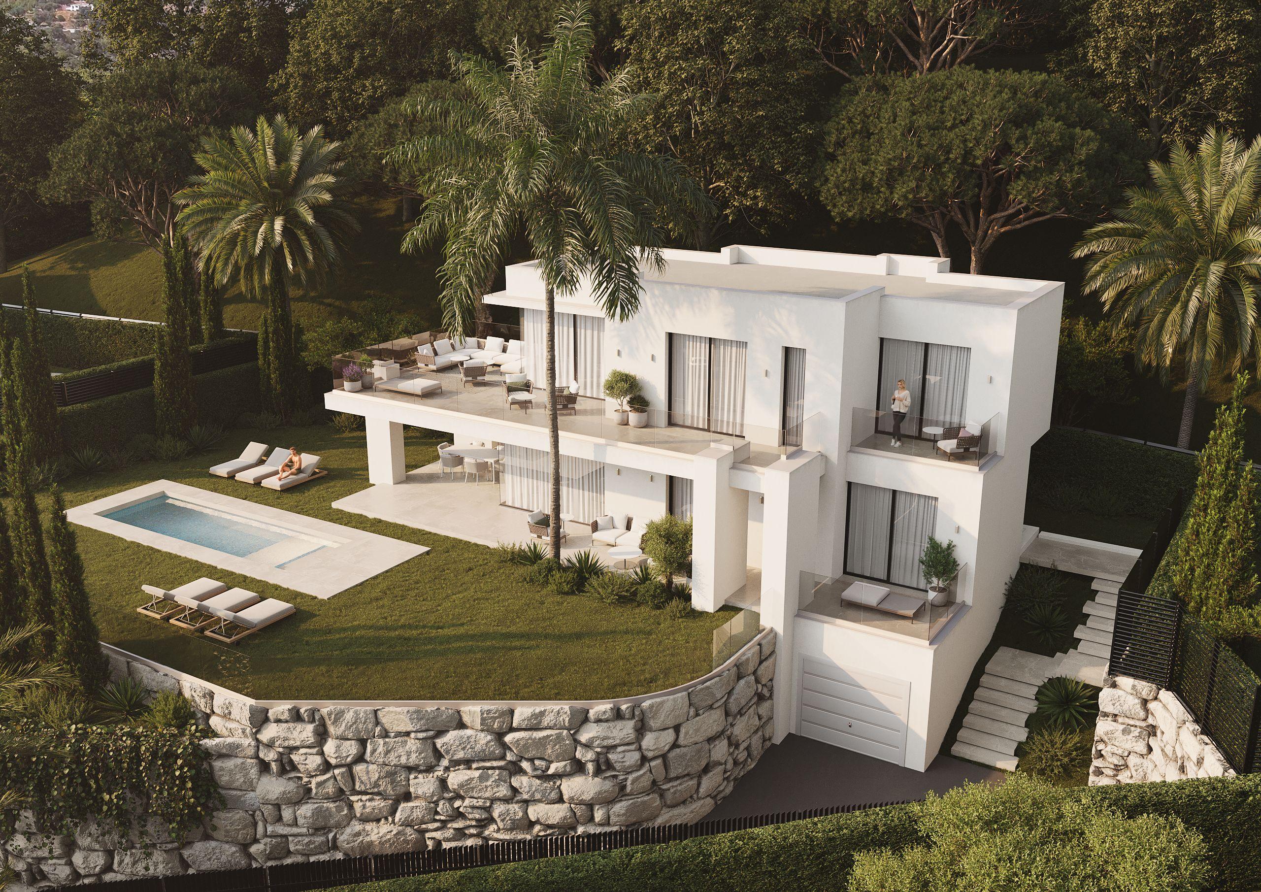 Dining area in 4-bedroom new-build villa, Mijas Pueblo
