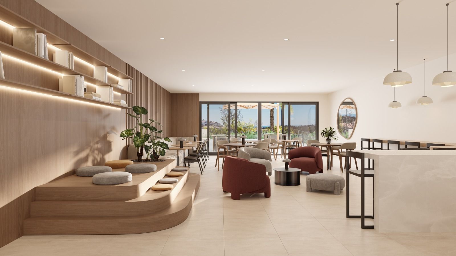 Terrace or balcony area of penthouse on third floor, Hipódromo-Cerrado del Águila